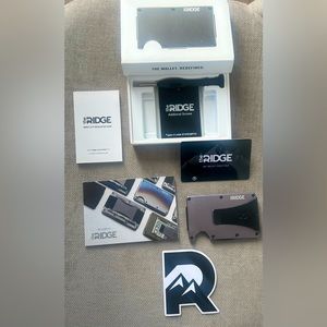 Ridge Wallet - Aluminum - Gunmetal